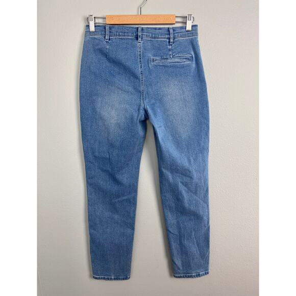 J.McLaughlin Women’s 4 Ankle Jeans Stretch Denim Slim Preppy Classic Retro‎ Chic - Picture 3 of 11